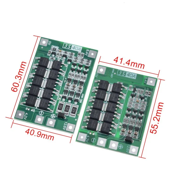 3S%20Bms%2012V%2040A%20Li-Ion%20Lipo%20Battery%2018650%20Board%20Charger%20Protection%20Module%20-%20bms%20circuit%20-%20Image%204