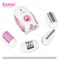 Kemei KM-2530 Epilator, Lady Shaver, & FootCare 4 in 1 Beauty Tools treatment for Women. 