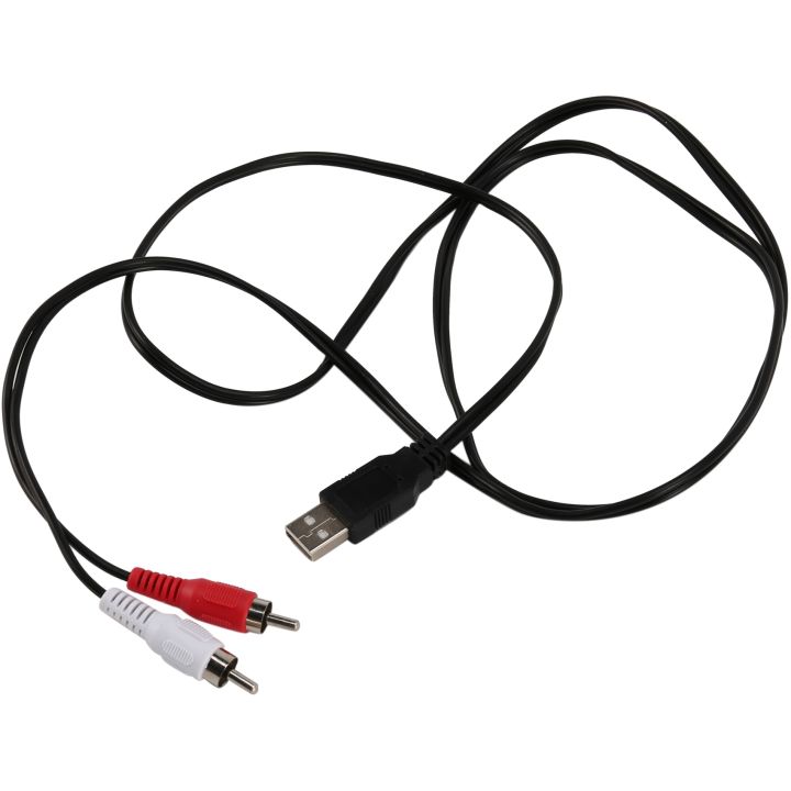 1.5M%20Usb%20A%20Male%20To%202X%20Rca%20Phono%20Male%20Av%20Cable%20Lead%20Pc%20Tv%20Aux%20Audio%20Video%20Adapter%20-%20Image%204