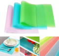 4Pcs Washable Waterproof Refrigerator & Drawer Fridge Mats.