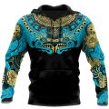 Mexico Aztec Quetzalcoatl Tezcatlipoca Tattoo 3D All Over Printed Mens Hoodie Unisex Hooded Sweatshirt Pullover Sudadera Hombre.