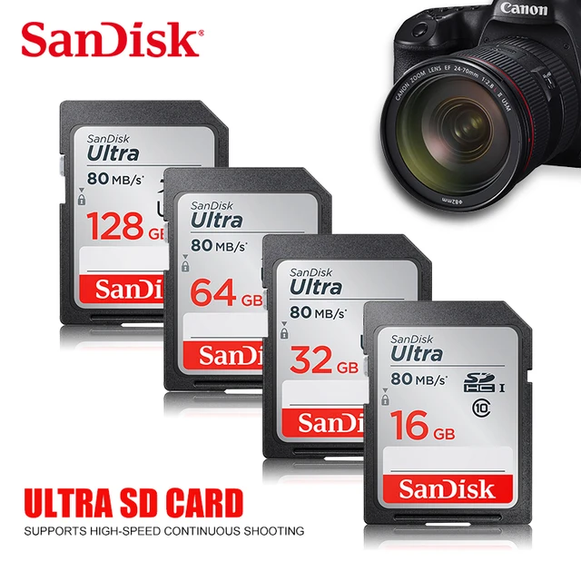 SDSDUN4 Ultra 64GB SDHC UHS-I card and SDXC UHS-I card memorie Memory card (32GG, 64GB, 256GB available)