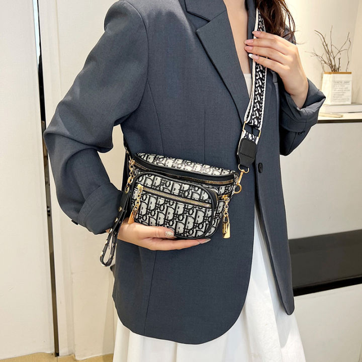 bags%20cross-border%20bags%20women's%20new%20simple%20fashion%20retro%20multi-layer%20zipper%20shoulder%20crossbody%20bag%20ribbon%20chest%20bag%20women's%20tide%20-%20Image%207