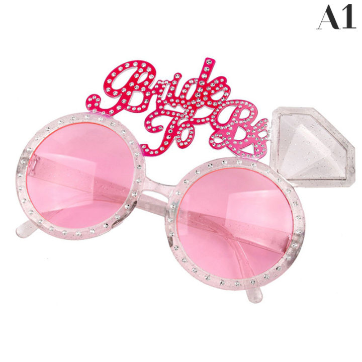 Bride & Groom Funny Groom Bride Glasses Bachelor Party Eyeglasses Photo Props Wedding Party Decoration Wedding Supplies