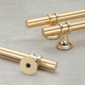 OIMG Modern Zinc Alloy Door Handles Kitchen Cabinet Handles Solid Drawer Knobs Fashion Furniture Handle Hardware 150Mm B.