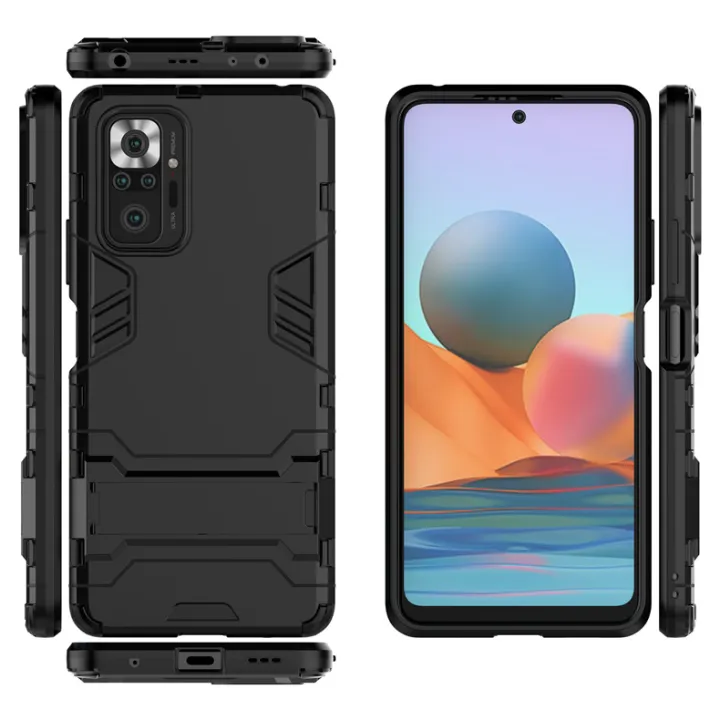 Iron%20Man%20Armor%20Shockproof%20Slip%20Resistant%20TPU%20and%20PC%20Case%20with%20Magnetic%20Stand%20and%20Belt%20Clip%20For%20Redmi%208A%20/%20Redmi%208%20&%20Redmi%20Note8%20-%20Image%203