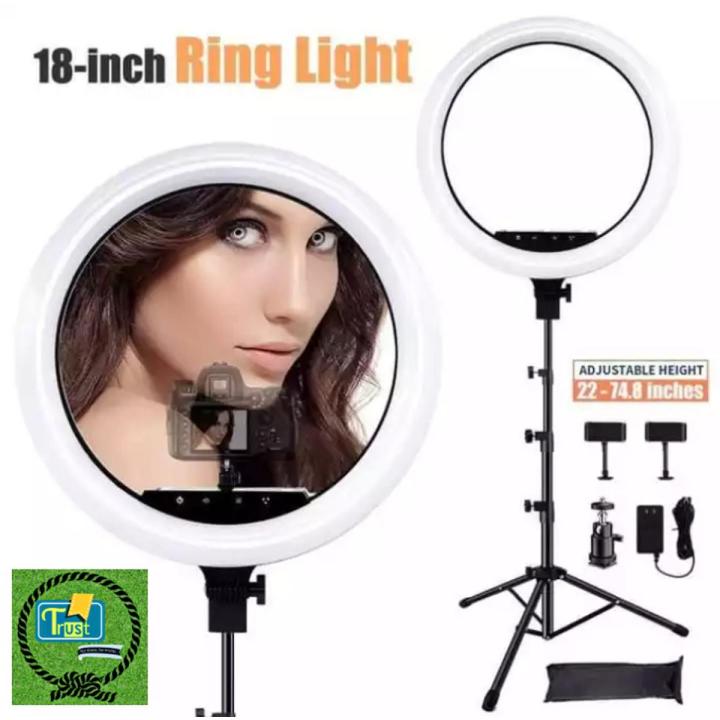 18inch Ring light with Stand best quality with Remote & Touch feature