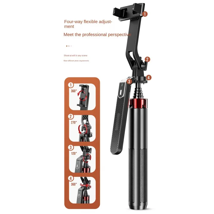 P185%20Aluminum%20Alloy%201.6M%20Handheld%20Stabilizer%20Floor%20Telescopic%20Pole%20Quadrupod%20Mobile%20Phone%20Bluetooth%20Selfie%20Stick-B%20Easy%20Install%20Easy%20to%20Use%20-%20Image%209