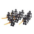（New）et Of 10Pc kull Ninjago Figure Building Block Toy. 