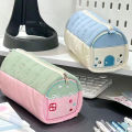 1PC Large Capacity Pen Bag Simple Stationery House Pencil Case Storage Bag@#BD241D. 