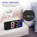 Digital Alarm Clock GH0712L  LED Electronic Clock Digital Electronic Alarm Desktop Decoration Alarm Clock Digital Clock. 
