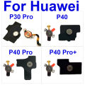 Earpiece Speaker For Huawei P30 P40 Pro+ Plus Ear Speaker with Magnet Iron Sheet on Mainboard Flex Ribbon Cable Replacement Part. 