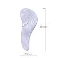 【Hey my home】BESTGORILLA Hot Tangle Comb Hair Brush Professional Anti-static White Angel Wings Comb Free shipping. 