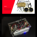DIY Electronic Kit Bluetooth Speaker Electronics DIY Soldering Project Kit Bluetooth Stereo Speaker Support U Disk. 