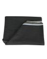 Cotton Dress Shirt Fabrics - Black Stripe. 