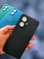Realme 10 Pro Plus Back Cover Soft Silicon Silky Soft With Cloth Camerera Bump Protection Back Case Realme 10 Pro Plus Realme 10 Pro+ Luxury Back Case Black Color. 