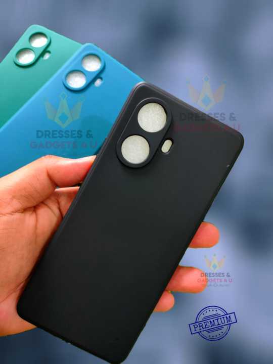 Realme 10 Pro Plus Back Cover Soft Silicon Silky Soft With Cloth