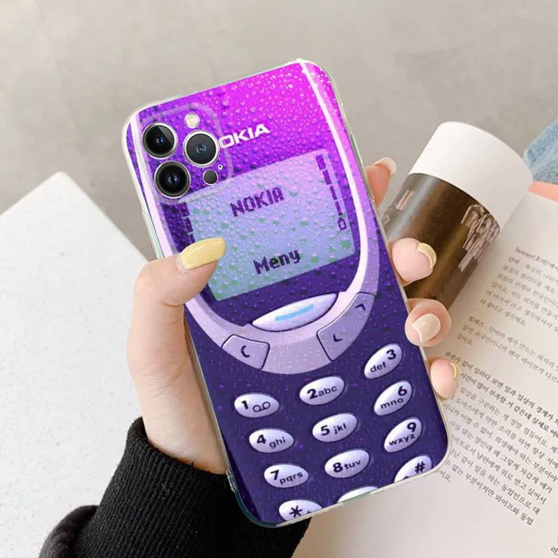 Retro Old Nostalgiar N-Nokia Cellphone Phone Case Silicone Soft for iphone  14 13 12 11 Pro Mini XS MAX 8 7 6 Plus X XS XR Cover | Daraz.com.bd