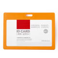 High Quality Card Holder Sleek Transparent Plastic Case Protective Without Lanyard Holder for Office Use Business Travel Id Card Holder Student Card Holder Gift Option. 