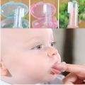 Exclusive Baby Finger Tooth Brush - Transparent. 