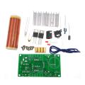 1 Set Mini Tesla Coil Kit 15W Mini Music Tesla Coil Plasma Speaker. 