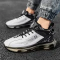 Cross Border Fall Men's Shoes 2023 New Teen High Top Basketball Sneakers Men's Casual Platform Daddy Trendy Shoes. 