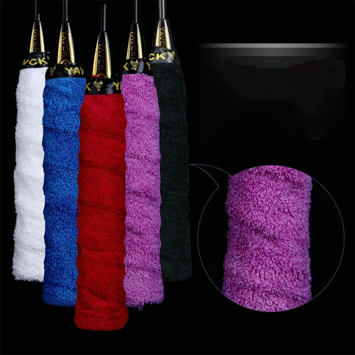 Anti-slip Towel Grip Badminton Racket Sweatband Overgrip Fishing Rod Jump Rope Mushen