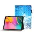 For Galaxy Tab A 8.0 T290 3D Embossing Pattern Horizontal Flip Leather Case with Holder & Card Slots & Wallet.
