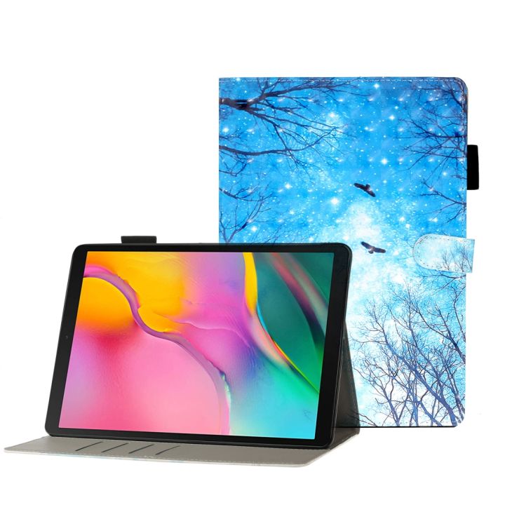 For Galaxy Tab A 8.0 T290 3D Embossing Pattern Horizontal Flip Leather Case with Holder & Card Slots & Wallet