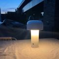 Italian Mushroom Table Lamp Rechargable Night Light Portable USB Charging Touch Bedside Table Lamp Living Room Decoration Lamp. 