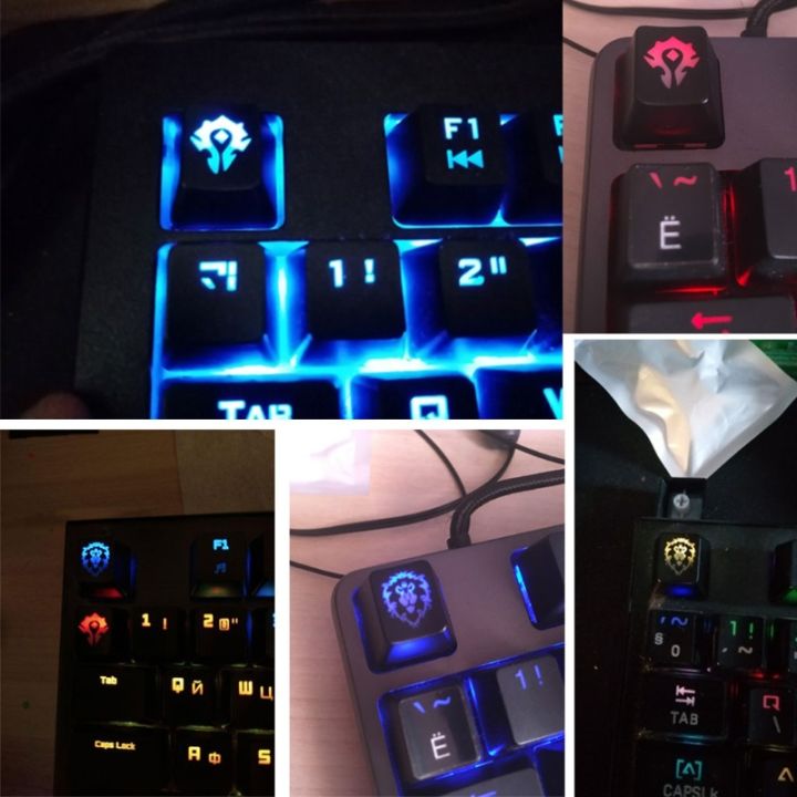 run%201PC%20DIY%20ABS%20Backlit%20Mechanical%20Keyboard%20Keycap%20R4%20Height%20Personality%20Translucent%20key%20cap%20E%20-%20Image%205