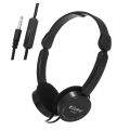 KUBITE T-111 3.5mm Wired Headphones Foldable Sports Headset Portable Music Gaming Earphones w/ Mic For MP4 MP3 Laptop Tablet PC. 
