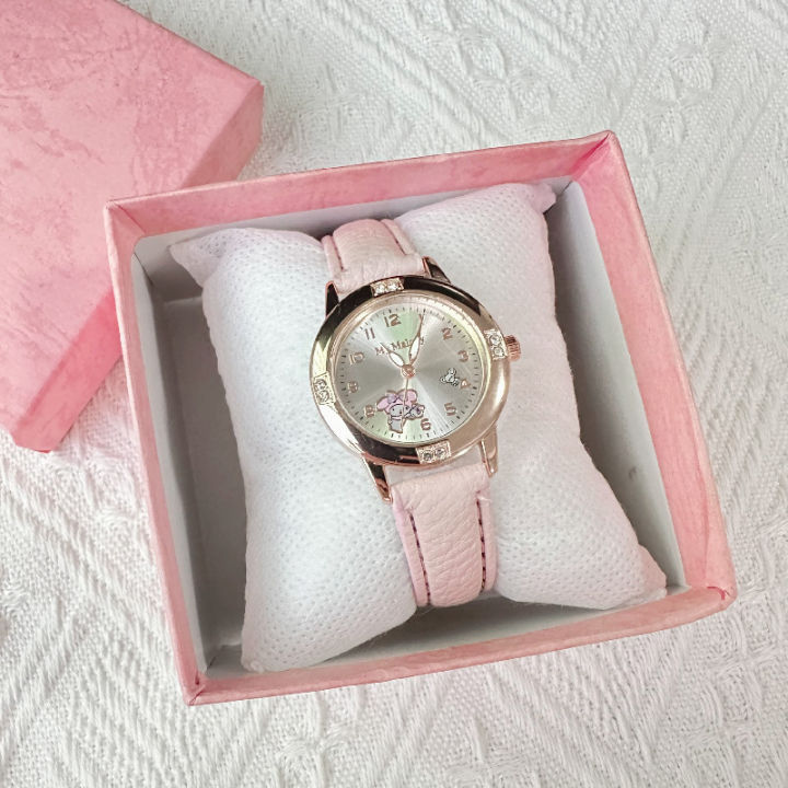 Luxury Diamond Set Belt Women's Watches Alloy Rose Gold Secondary School Quartz Watches Cross Border Watches Wholesale
