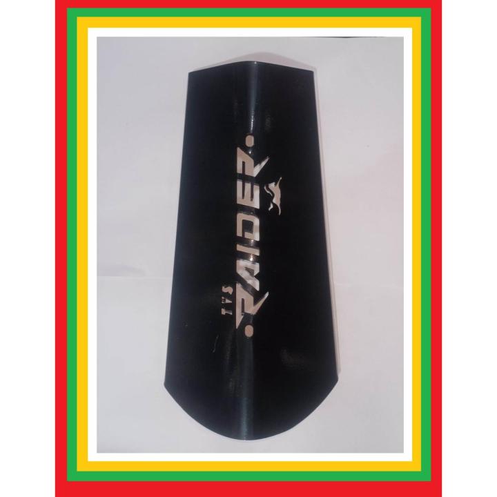 Motorcycle Stainless steel silencer cover ForTVS(Raider)-black