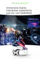 Shinecon SC-G02EF Vr glasses mobile phone 3D high definition blue lens virtual reality mirror Virtual Reality Headset 3D Virtual Reality Movies Glasses Compatible for 4.7''-6'' Cell Phone.