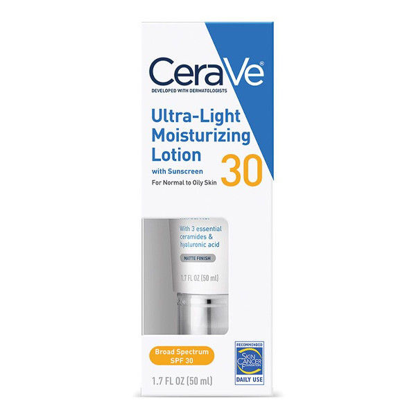 CeraVe Ultra Light Moisturizing Lotion With Sunscreen SPF 30 –50ML
