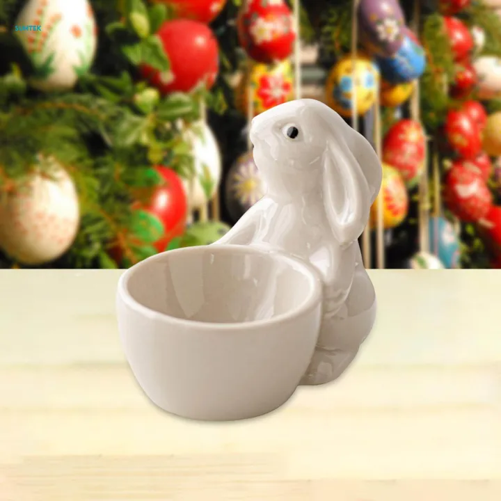 Ceramic%20Rabbit%20Egg%20Cup%20Kitchen%20Gadget%20Dinnerware%20Easter%20Bunny%20-%20Image%206