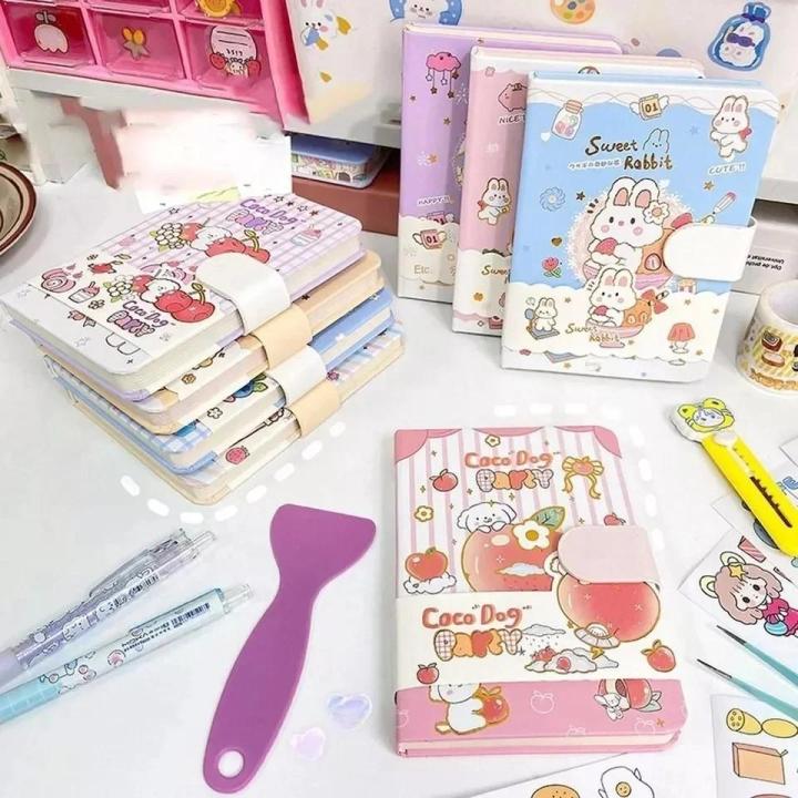 Journal%20cute%20A5%20magnetic%20notebook%20diary%20agenda%20planner%20jurnal%20buku%20note%20hardcover%20-%20Image%204