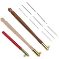 Embroidery Crochet Hook Latch Beaded Needle for Beading Knitting DIY Sewing Tool. 