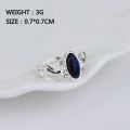 The Vampire Diaries Rings Elena Gilbert Daylight Rings Vintage Crystal Ring With Blue Lapis Fashion Movies Jewelry Cosplay. 
