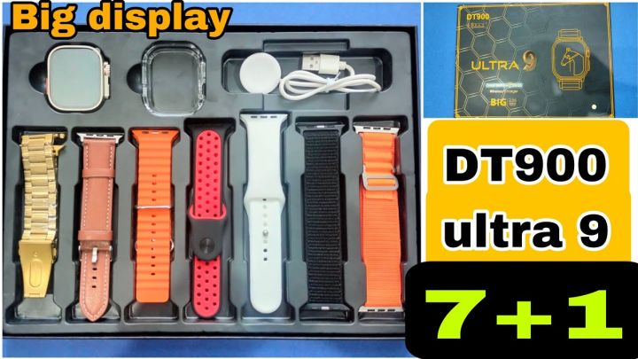 DT900%20Ultra%209%20Smart%20Watch%20(Strap%207+1%20cover%20)%20(%20Golden%20Color%20Edition%20)%20Smart%20Watch%202.06%20inch%20Full%20HD%20Display%20Screen%20For%20Men%20&%20Women%20Whit%20Wireless%20Charger%20By%20Gadget-X%20-%20Image%207