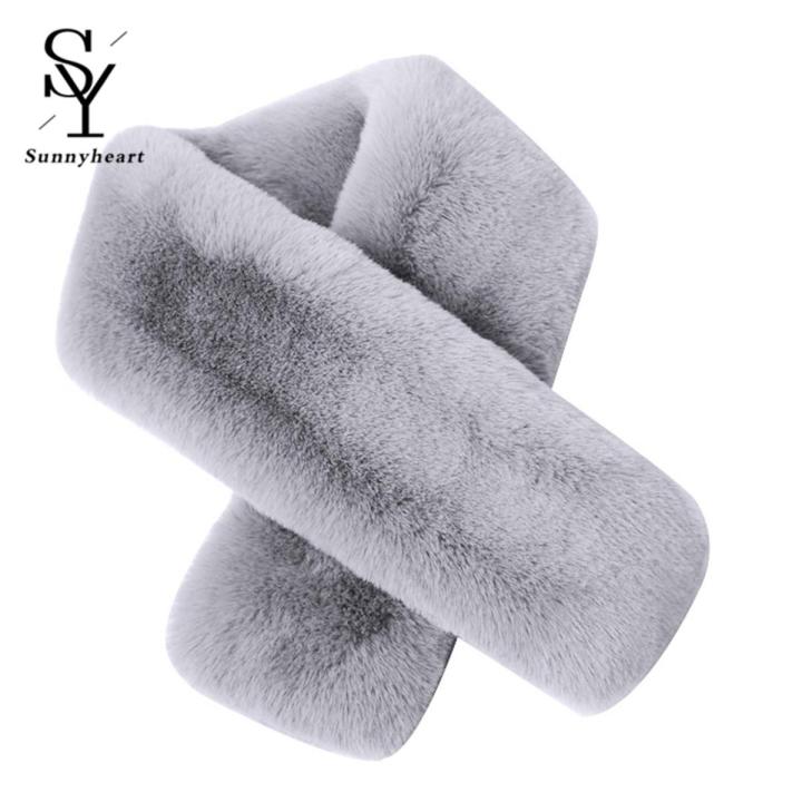Collar Scarf Soft Autumn Winter Women Neck Warmer Collar Scarf