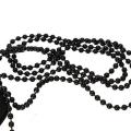 LALA Men Black Military Army 2 Dog Tags Chain Pendant Necklace N045. 