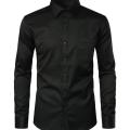 Stylish & Fashionable Trendy Cotton Long Sleeve Formal Shirt For Men.