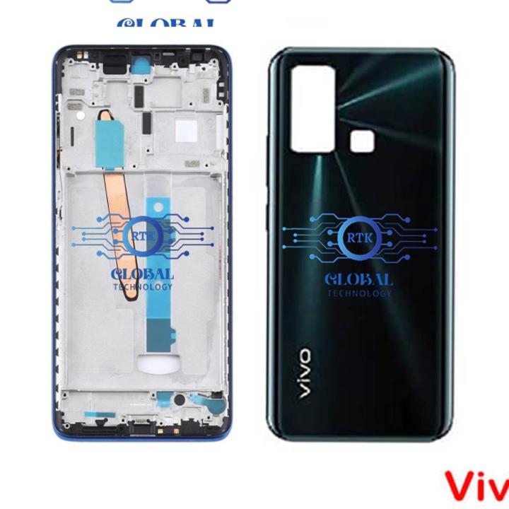 Vivo Y30 Full Housing Body with Power On Off Volume Buttons Back Panel
