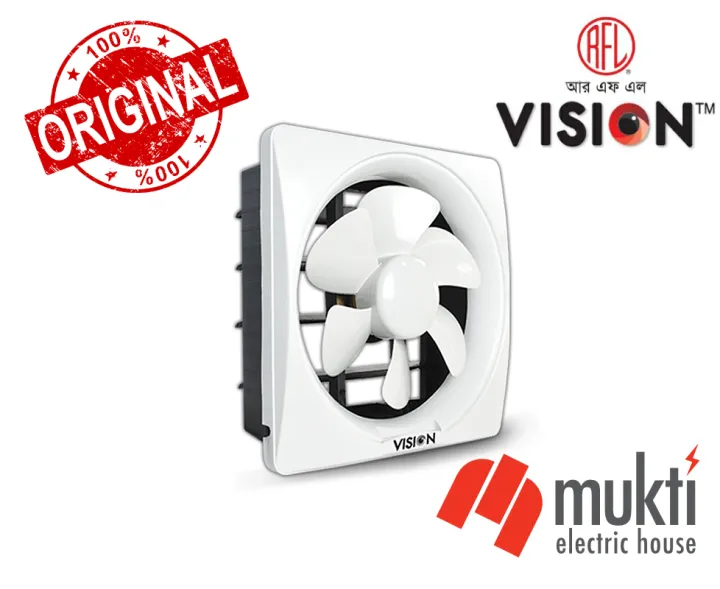 VISION%20CLICK%20Exhaust%20Wall%20Fan%206%20Inch%20White%20PVC%20Plastic%20-%20Image%202