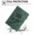 (New)Coconut Tree Embossed Leather Case For Lenovo Tab M9 TB-310FU. 