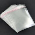 6"X8" Inch Pack of 50 Pcs Clear Zipper Poly Bag / Zip Lock Bag. 