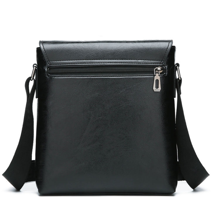 Men'S%20Shoulder%20Bag%20PU%20Leather%20Side%20Cross%20Sling%20Messenger%20Bolsas%20Satchel%20Commuting%20Crossbody%20Square%20Essentials%20Porter%20Bag%20Husband%20-%20Image%206