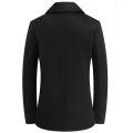New Men Winter Wool Coat British Style Double Breasted Trench Coat Men Brand Solid Color Woolen Pea Coat Male Overcoat. 